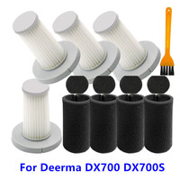 4PCS Hepa Filters For Deerma DX700 DX700S Washable Filter Vacuum Cleaner Accessories