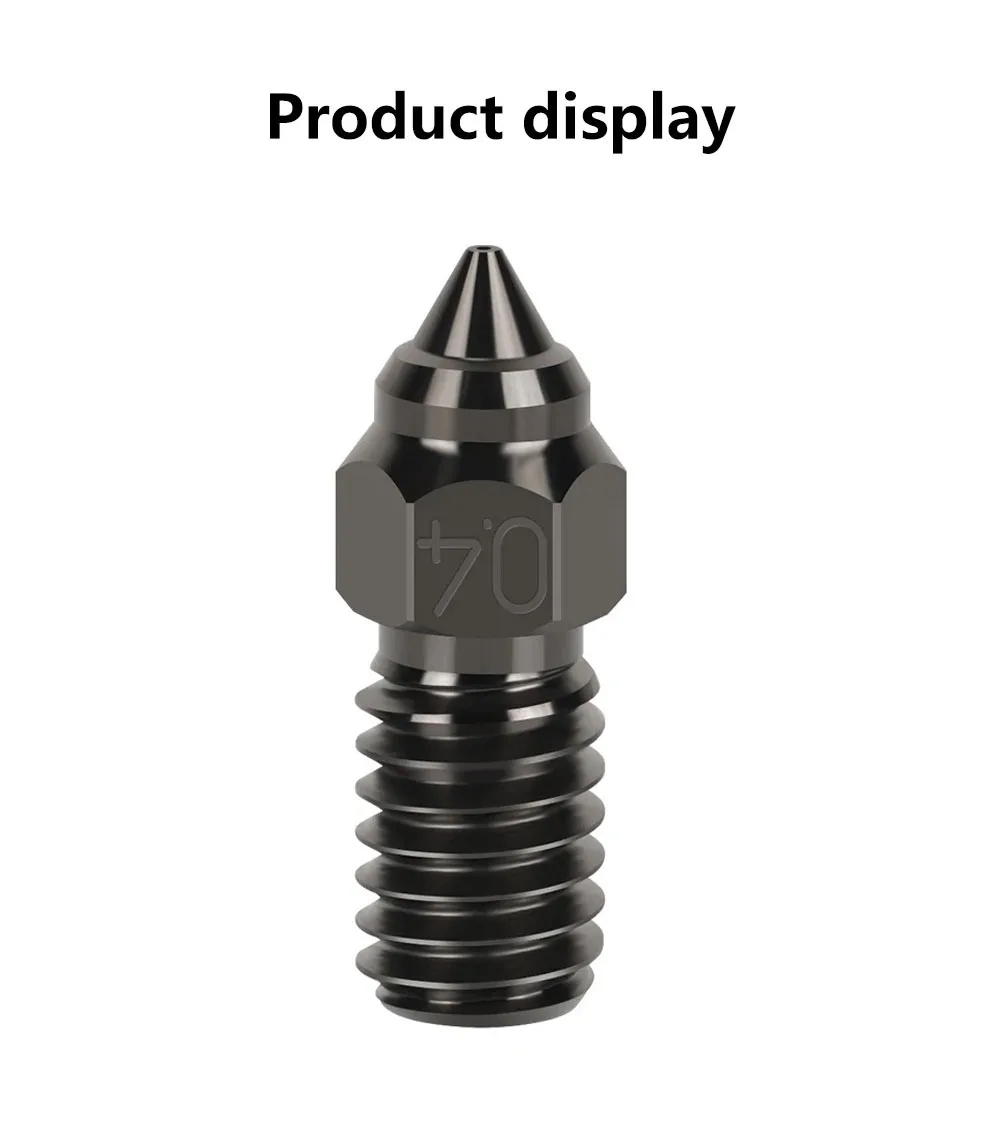 Hochgeschwindigkeitsdüse für ENDER 7 Spider Ender 3 V3 SE Ender 5 S1 0,2 0,4 0,6 0,8 1,0mm 3D-Drucker-Teile Düsen 3/5/10 Stück – Detail 7