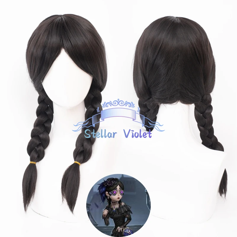 

Игрушечный Мерч Энн Лестер Парик Игра Identity V Косплей Парик Синтетические Волосы Игрушка Мерч Косплей Парики 60 СМ Длинный Черный Бесплатная Парик Кепка