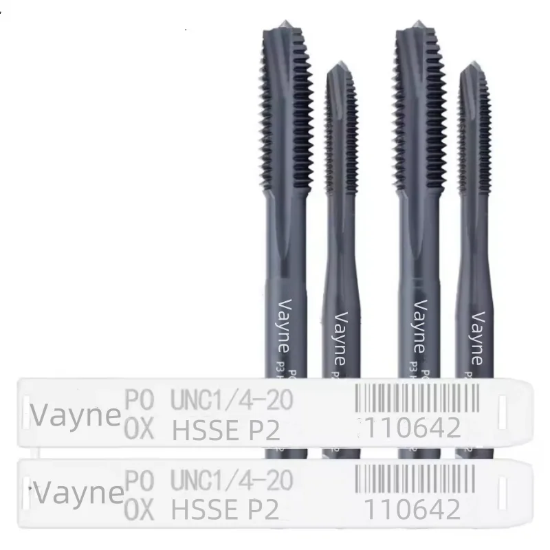 HSSE مع صنبور مدبب حلزوني مؤكسد UNC UNS UNF 1-64 2-56 4-40 6-32 10-24 12-24 1/4 5/16 3/8 7/16 1/2 صنابير لولبية لآلة