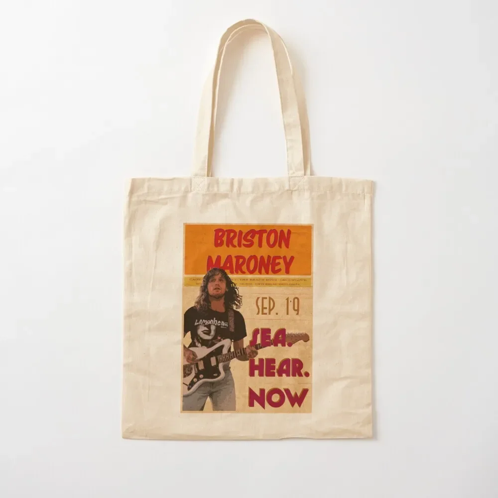 Briston Maroney vintage looking music festival poster Tote Bag Women's bag Large bags for women bags for women Tote Bag