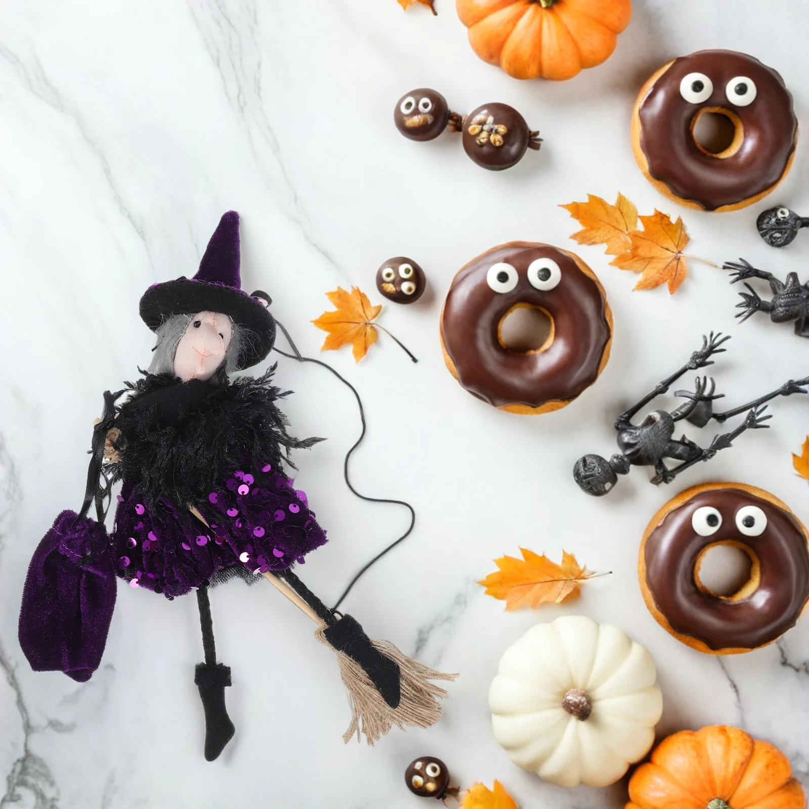 

Halloween Hanging Witch Decoration Haunted House Prop Scary Party Ornament Outdoor Garden Hanging Decorations Witch