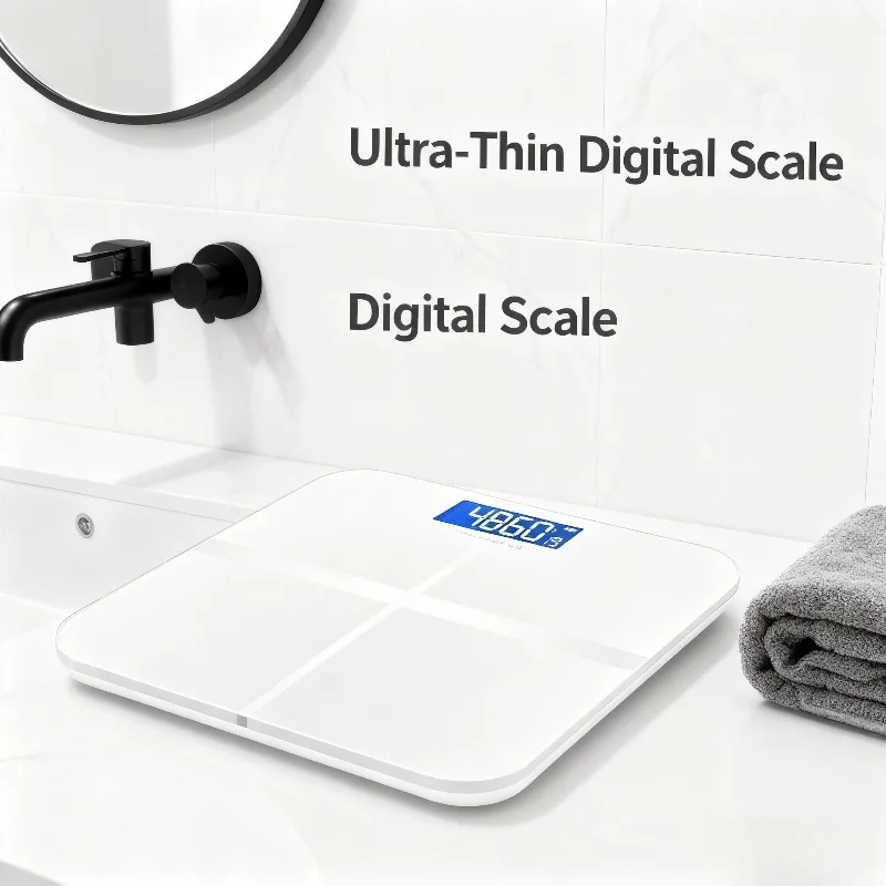 

Smart Electronic Body Weight Scale for Home Use Health Monitoring Adult Body Fat Scale with Rechargeable Weighing Function