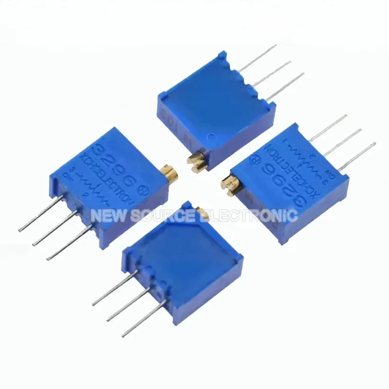 

10PCS 3296W Precision Potentiometer Adjustable Resistor Multi-Turn Trimmer 1K 2K 5K 10K 100K 103 100R Potentiometer Trimmer