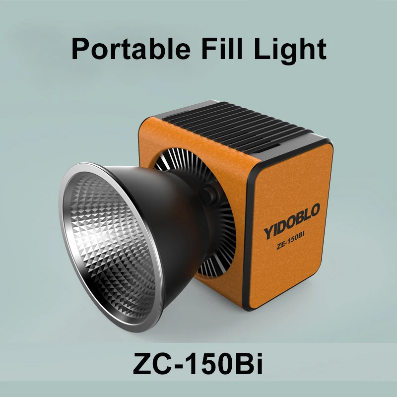 

Yidoblo ZC-150Bi 150W COB LED Light Photography Lighting Outdoor Photo Video Shooting Portable Pocket Light