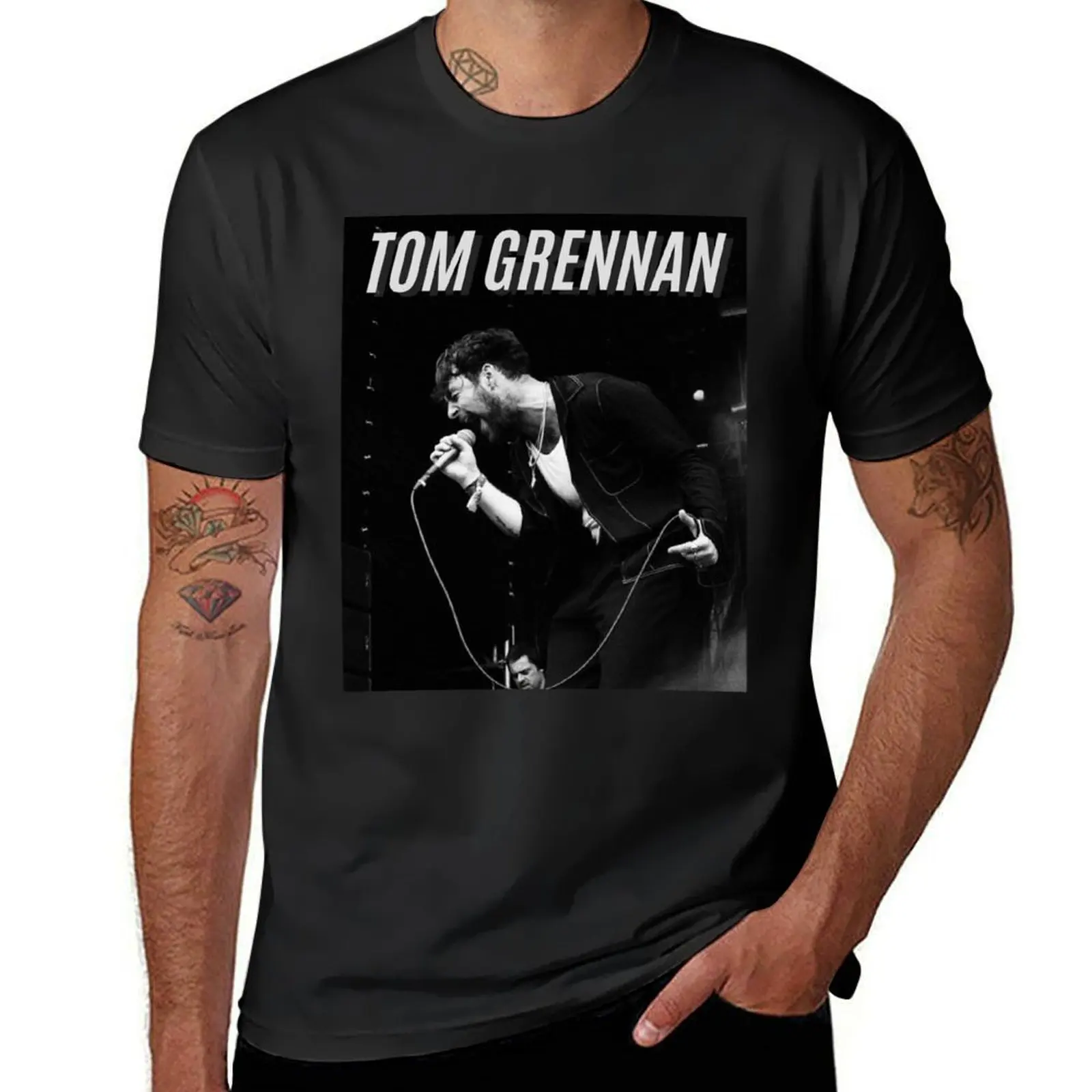 Tom Grennan T-Shirt heavyweights customs design your own anime clothes aesthetic clothes mens t shirts