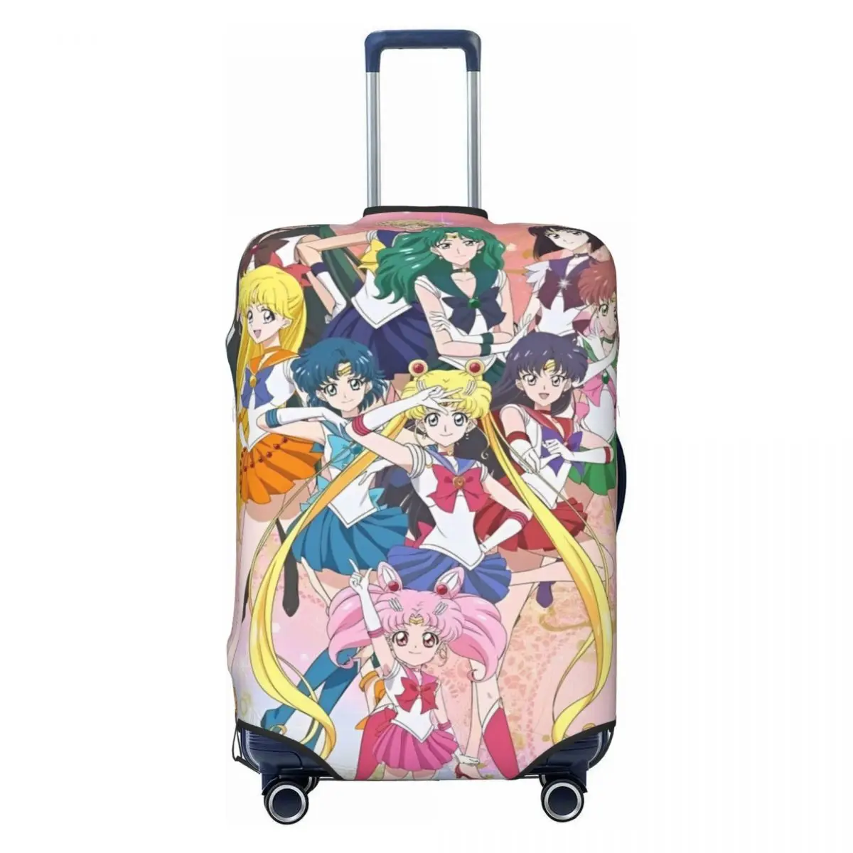 S-Sailor M-Moon Anime Karakters Kofferhoes Vakantie Praktische bagageaccessoires Zakelijke beschermer