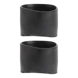 2 uds cubierta de pie de escalera pies telescópicos almohadillas de escalera horizontales telescópicas tapas de piernas máscara de seguridad