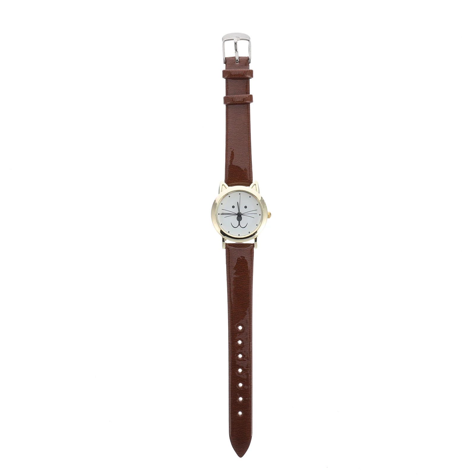 

Cartoon Watches Women Fashionable Quartz Wrist Watch Adjustable Strap Lady Mirror Glass Female Elegant Daily Wear Gift