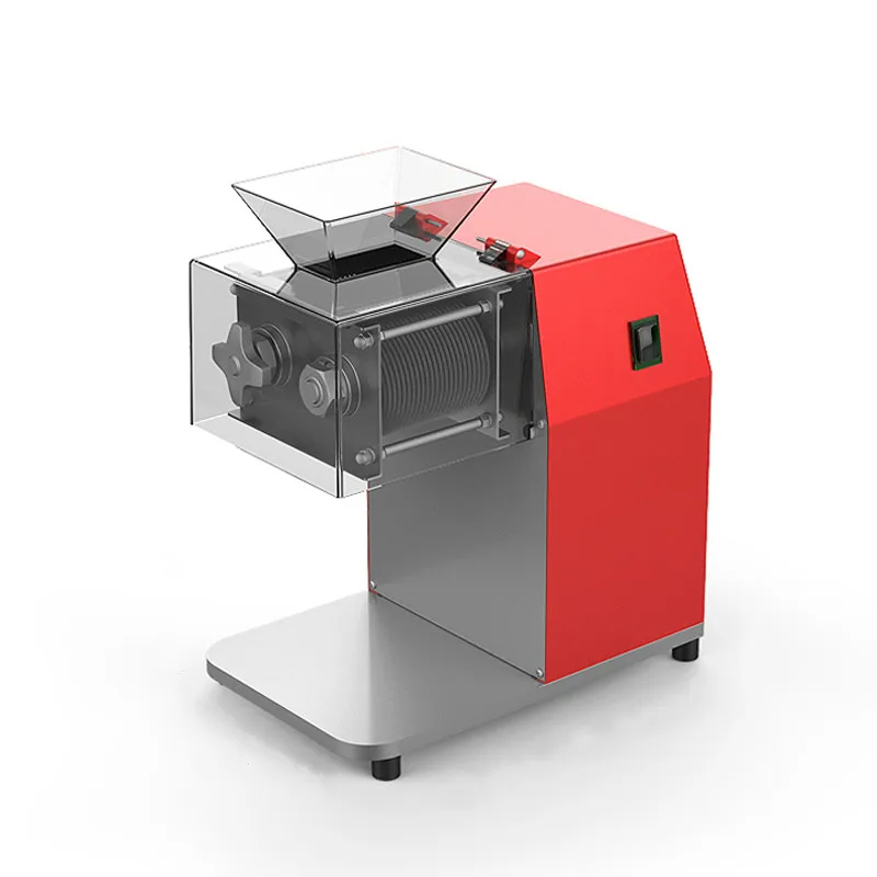 Vlees Snijmachine Commerciële Roestvrijstalen Vlees Snijmachine Vlees Versnipperd Blokjes Machine 110V 220V