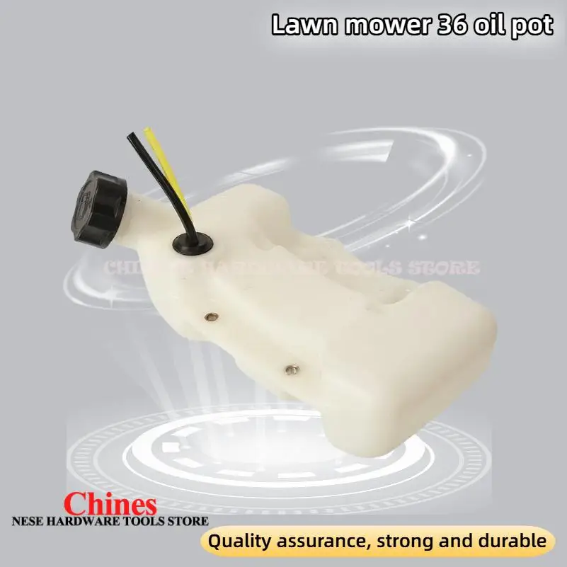 Neue ölbeständige und rissfeste Rasenmäher Öl Topf neues Material Kraftstofftank Hand Push Rasenmaschine Tank Zubehör