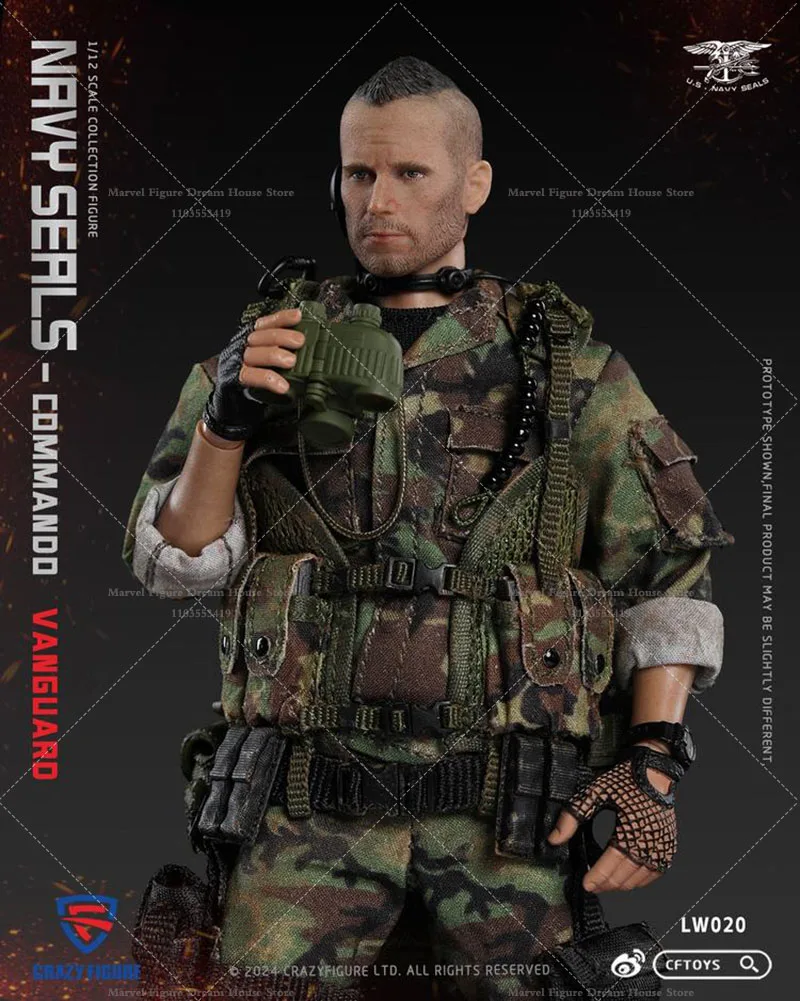 Auf Lager CRAZY FIGURE LW020 1/12 Scale Assaulter 6-zoll Full Set Action Figure Männliche Soldat Spielzeug Für Militärbegeisterte