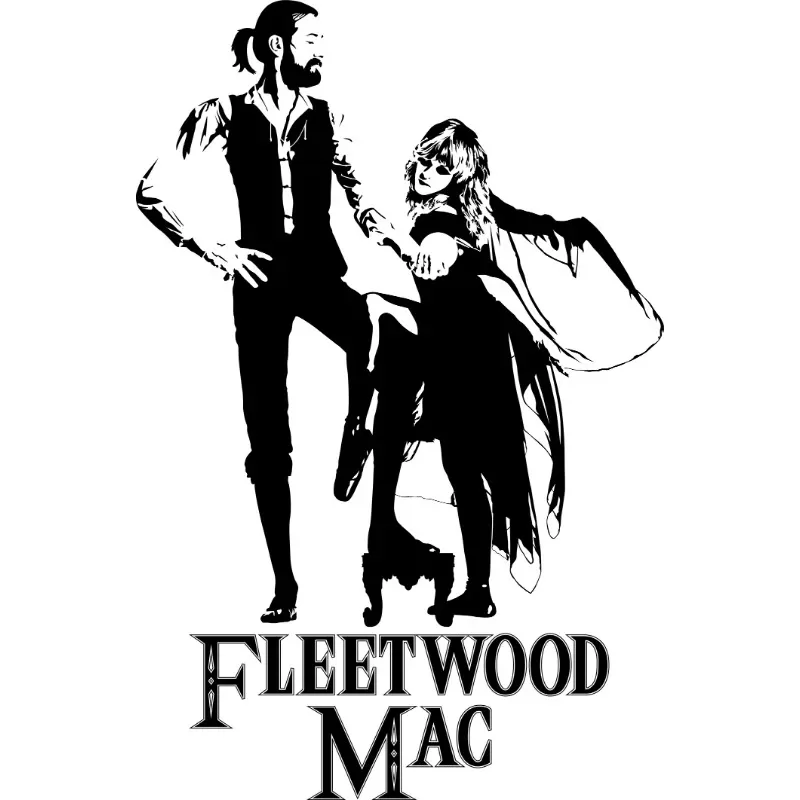 NONE 70er Jahre Rock Band Fleetwood Mac Musik Album Cover Poster Stevie Nicks Portrait Leinwand Malerei Wandkunst für Club Zimmer Home Decor 3