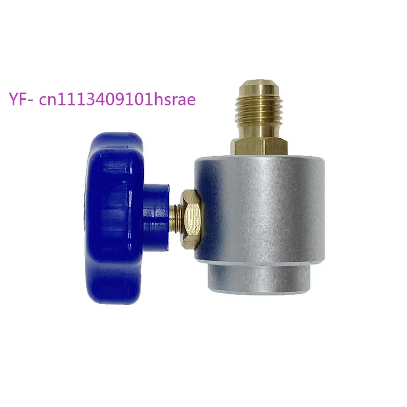 R134A Self Sealing Can Tap Valve, Automotive A/C Refrigerant Freon Charging Hose Accessories