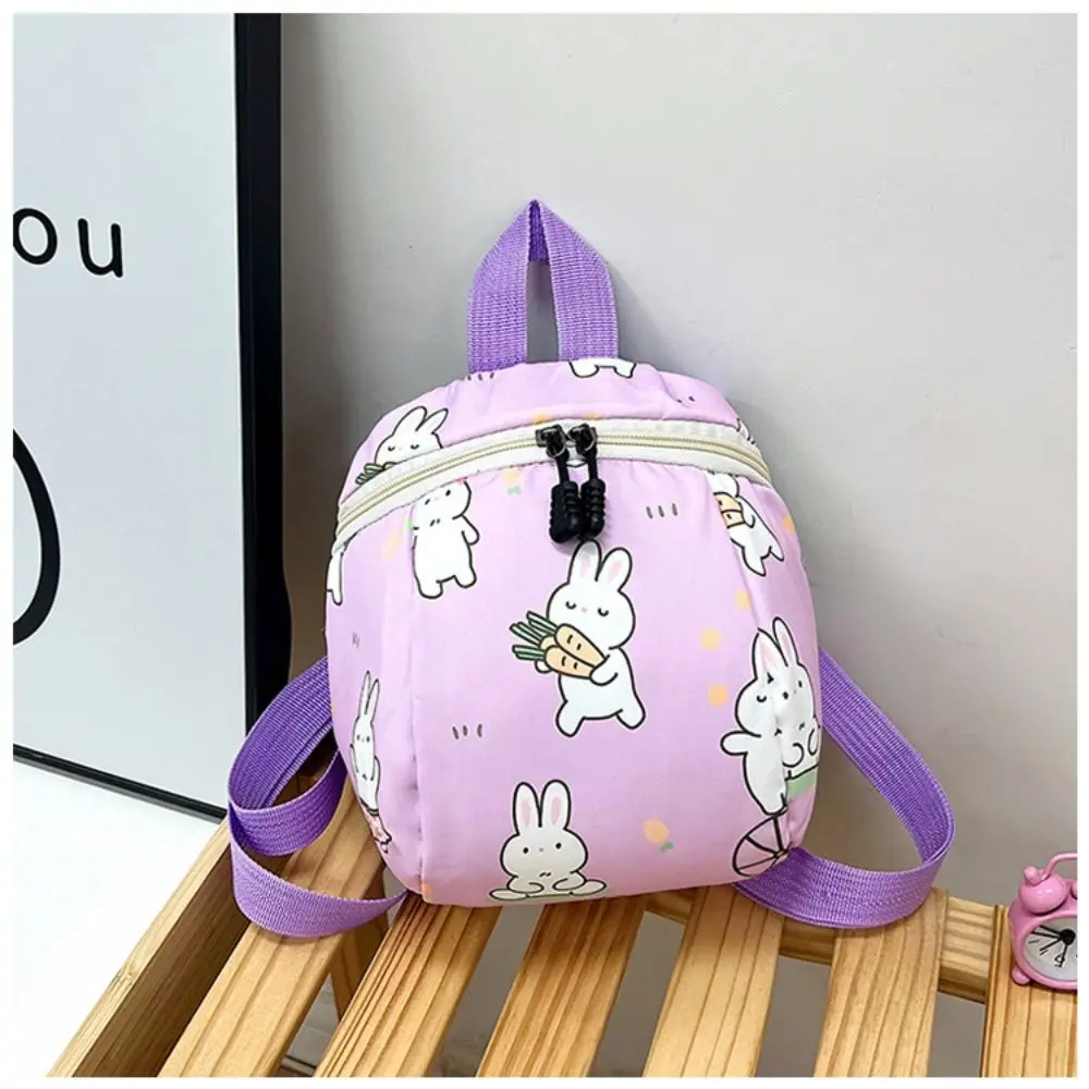 Rabbit Pattern Bucket Bag The New Multicolor Nylon Fabric Backpack Cartoon Animation Children's Bag Kid's
