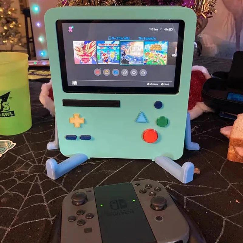 Portable Dock for Nintendo Switch Vertical Stand Station Cute Cartoon Holders Screen Support Base Ns Control Games Accessories