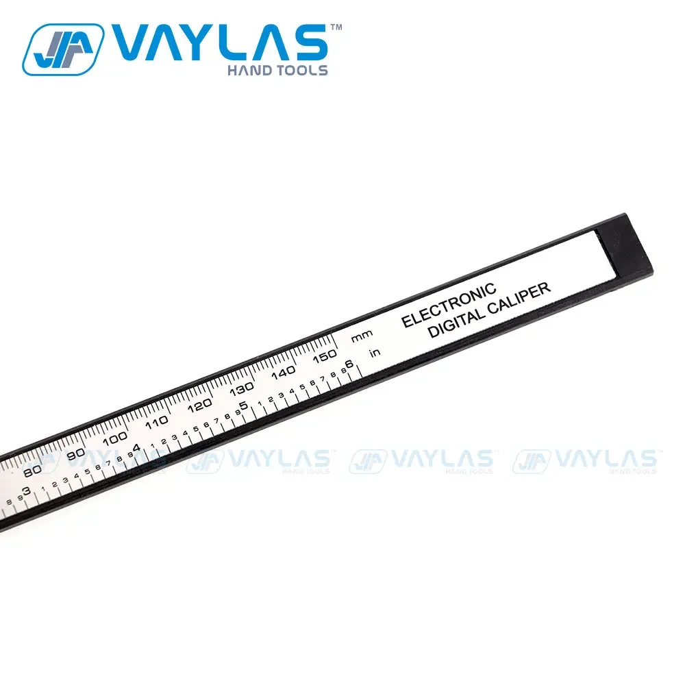 Caliper Tool 6 inch 150mm Vernier Caliper with Electronic Digital Display Screen Household Measuring Tool