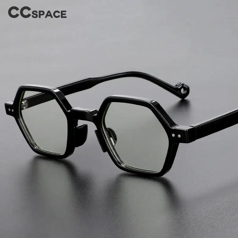 Modne męskie oprawki okularów Damskie okulary optyczne Przezroczyste okulary komputerowe Okulary korekcyjne na zamówienie Unisex 54565 — zdjęcie 5