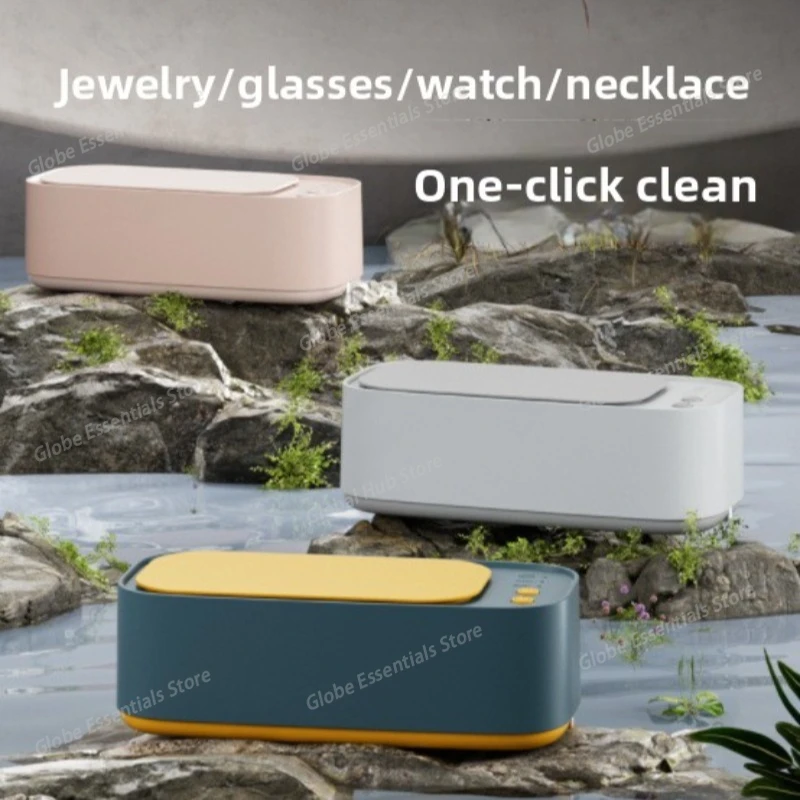 Ultrasonic Cleaning Machine, Contact Lens Cleaning Machine, Home and Office, Timed Jewelry, Watch, Toothbrush