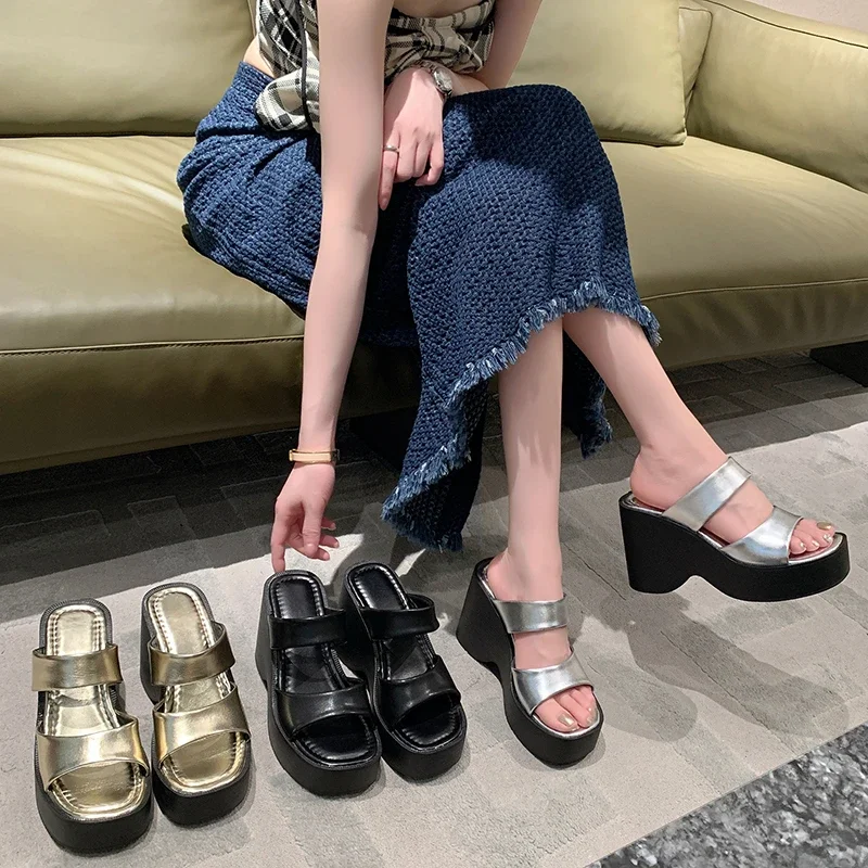 Women Sandals Lightweight Wedges Shoes For Women Summer Sandals Platform Shoes High Heels Sandalias De Mujer Casual Summer Shoes
