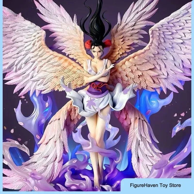 

One Piece Nico Robin Angel Descends Gk Statue Jt Tianhui Six-Wing With Dual Head Sculpts Boxed Model Collectible Action Figures