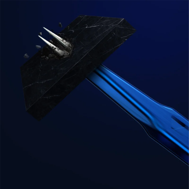 MECHANIC AAC-14 Blue Tweezers Heat-dissipating Lengthened Thickened Stainless Steel Precise Forceps For Phone PCB IC Chip Repair