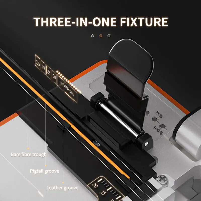 Aleaver-Coupe-câble à fibre optique aste, haute précision, entièrement automatique, Q1S, Ftth