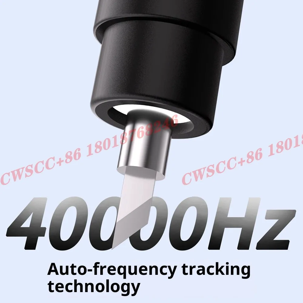 KS-F1 القاطع بالموجات فوق الصوتية المحمولة ثلاثية الأبعاد الطباعة تلميع فوهة بلاستيكية الراتنج PCB أداة الحفر الكهربائية #2