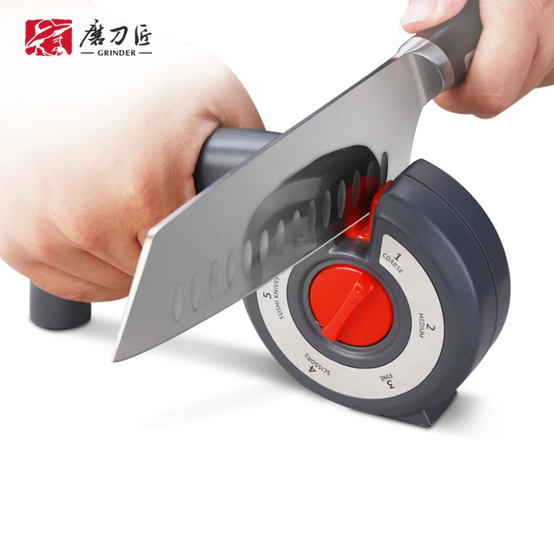 

GRINDER Kitchen Knife Sharpeners Professional Knives Grinding System Scissors Grit360 1000# 6 Stage Sharpening Stone TG2106 Hot