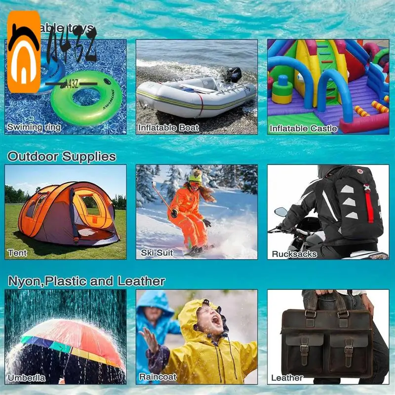 

A43Z-7 Ft надувной ремонтный комплект, водонепроницаемый, комплект для ремонта бассейна из ТПУ для надувного матраса, дома для прыжков, кольца для плавания