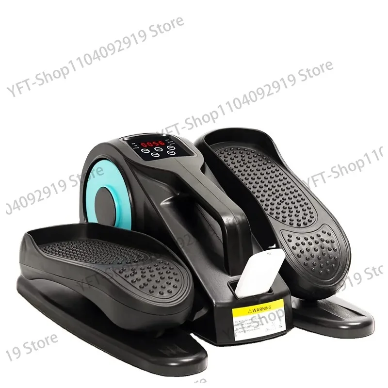 

Under Desk Electric Mini Elliptical Machine Portable Exercise cross trainer stepper pedal exerciser bike with Large Pedal