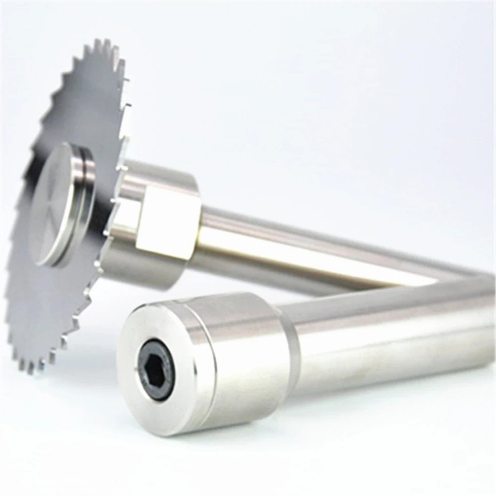 Saw Milling Cutter Saw Blade Holder CNC Slotting Machining Support Metal Cutting Tool Front & Rear Lock 6mm 8mm 10mm 13mm 16mm