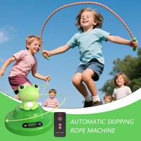 Electronic Jump Rope Automatic Count Electric Skipping Machine Parent-Child Interactive Sports For Kids Adults Indoor Outdoor