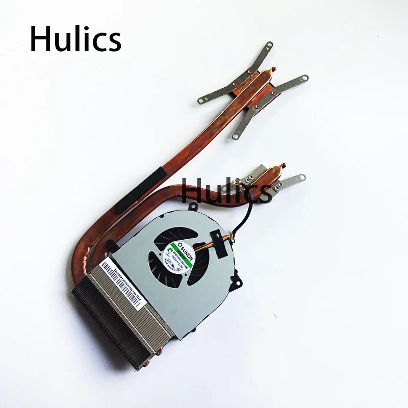 

Hulics Used FOR MSI CX70 CR70 MS-1755 MS-17551 Laptop Heatsink Cooling Cooler And Fan