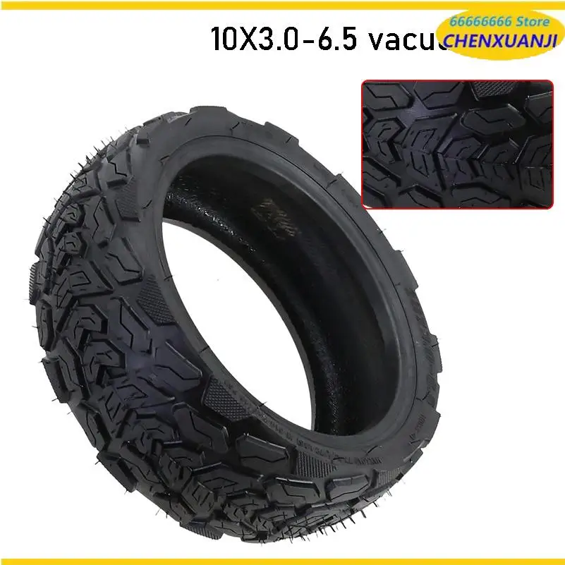 

Suitable for electric scooters 10x3.0-6.5 vacuum tires10 inch explosion-proof thickened wear-resistant tubeless tires