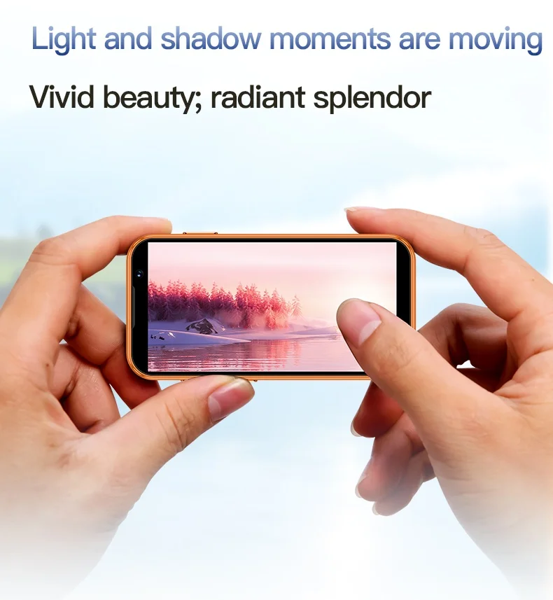 SOYES I17 Mini 3G Smartphone 3.0" HD Display 2GB RAM 16GB ROM Dual SIM 5MP Camera Type-C Small Android Mobile Phone Face Unlock