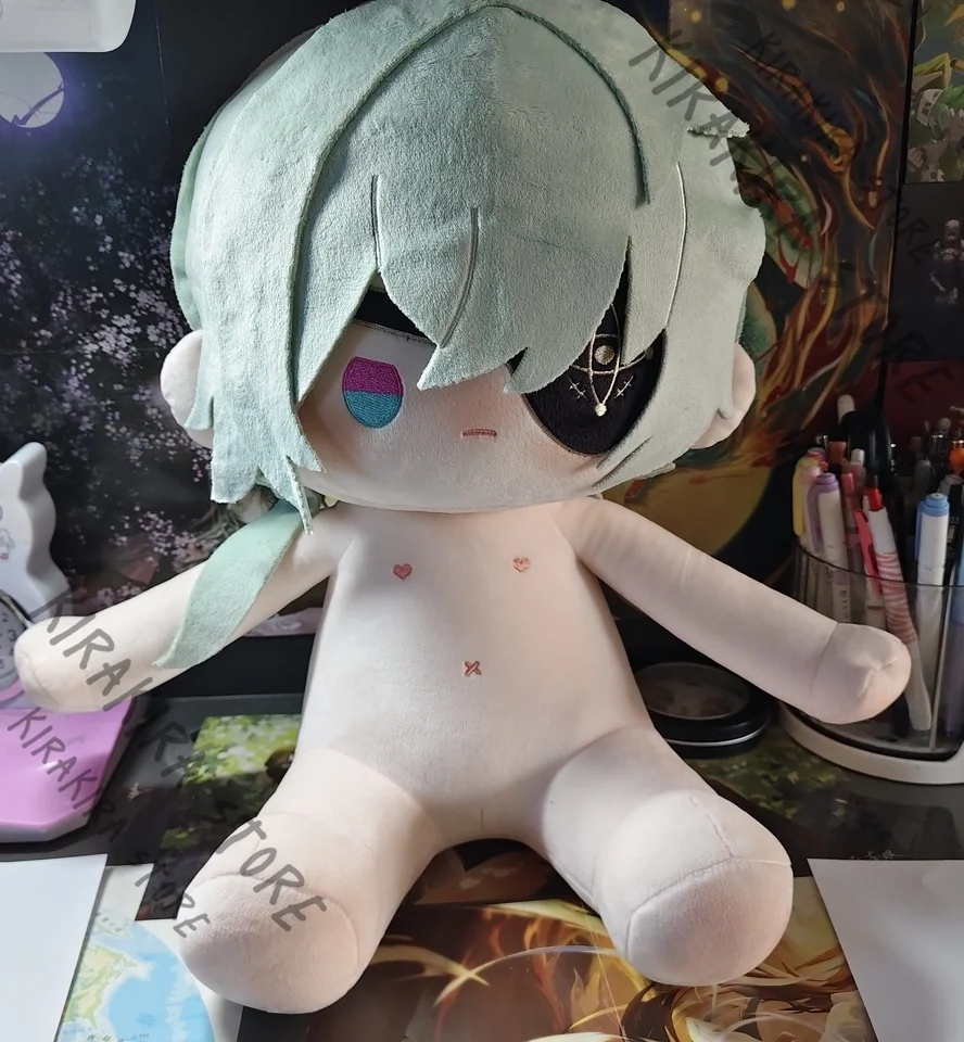 

Anaxa 40CM Cotton Pillow Honkai: Star Rail Cosplay Anime Soft Maumet Kawaii Puppet Mascot Christmas Present Girl Collect