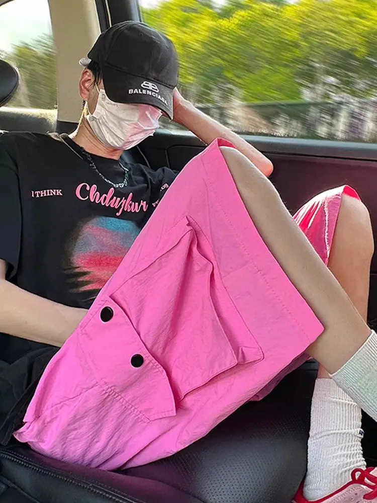 هاواي العمل السراويل الرجال الصيف رقيقة موضة العلامة التجارية التجفيف السريع عادية خمس نقاط بناطيل الشواطئ ملابس الدوبامين السراويل المتوسطة