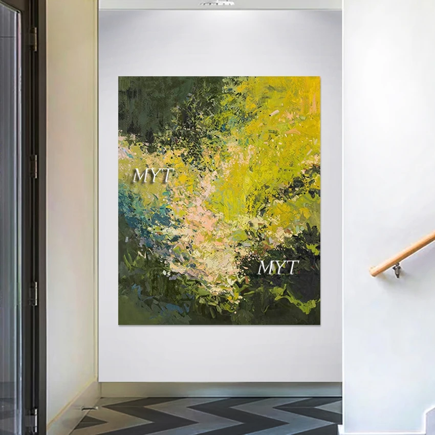 

Оригинальные ручная роспись акриловые картины маслом безрамные абстрактные стильные художественные текстурированные настенные холсты Декор картина для спальни