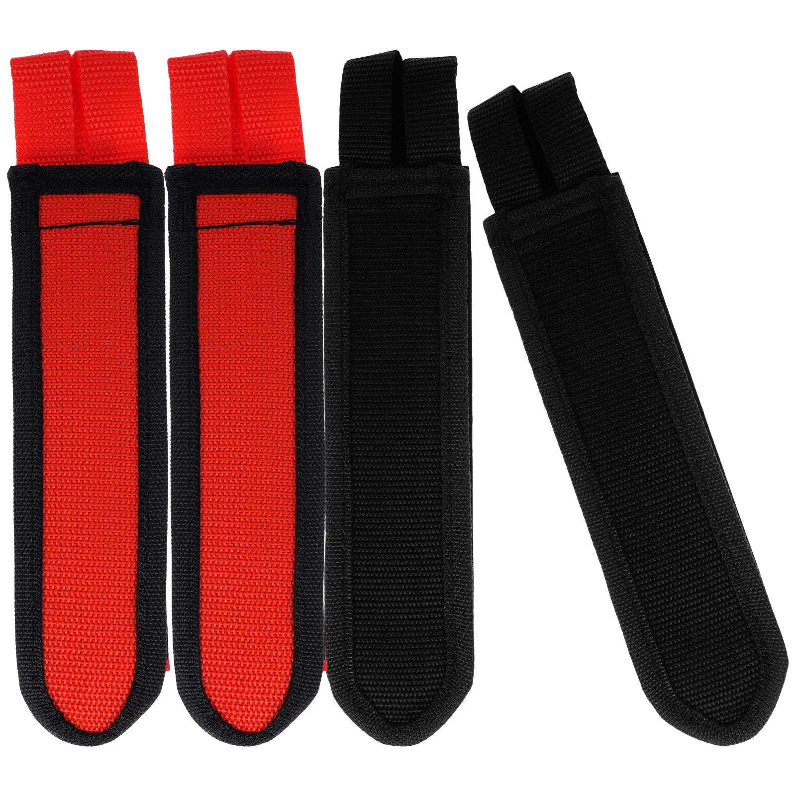 

4pcs Bike Pedal Straps Adjustable Nylon Footrest Straps For Exercise Bike Anti-Slipping Cycling Fix Bands Portable Replacement