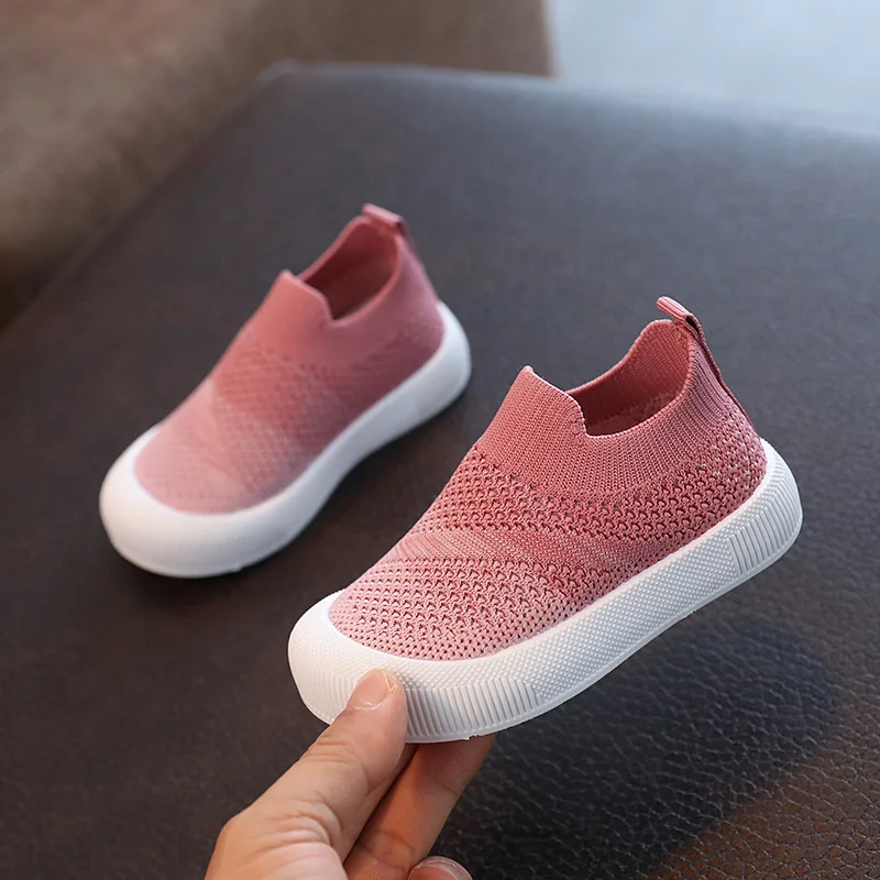 Spring Summer Children Shoes Breathable Mesh Lightweight Kids Sneakers Unisex Toddler Boys Girls Casual Sports Running Shoes