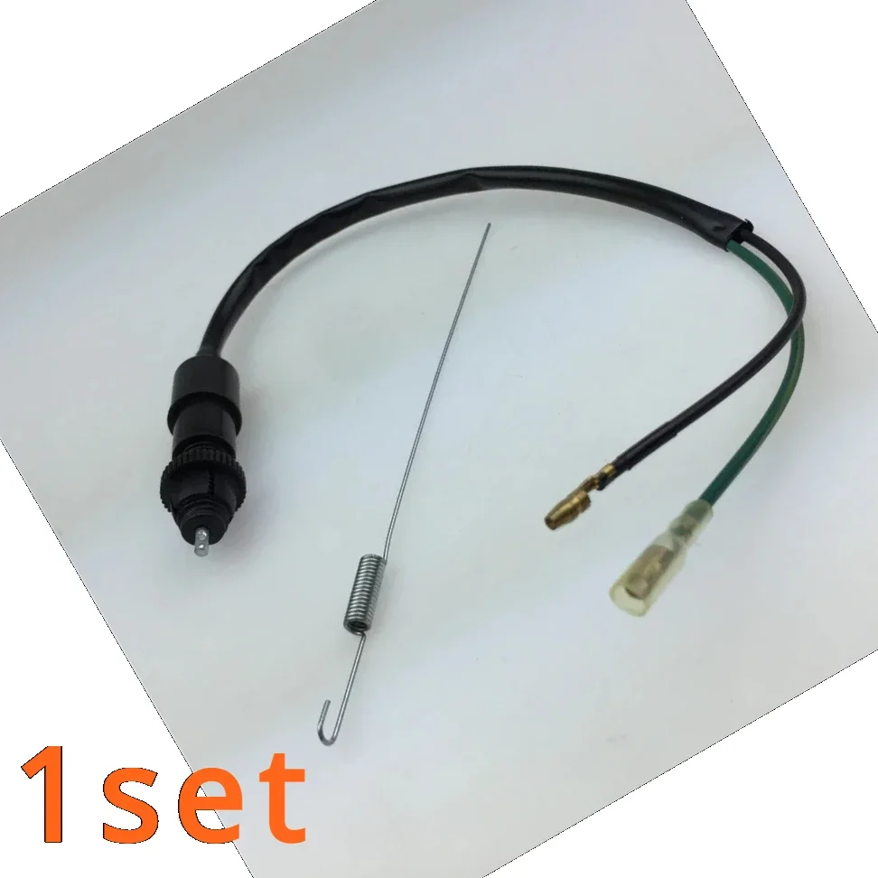 

1 комплект Lectric, автомобильный трехколесный переключатель питания заднего тормоза с небольшим пружинным ножным тормозом, переключатель ручного тормоза, выключатель питания