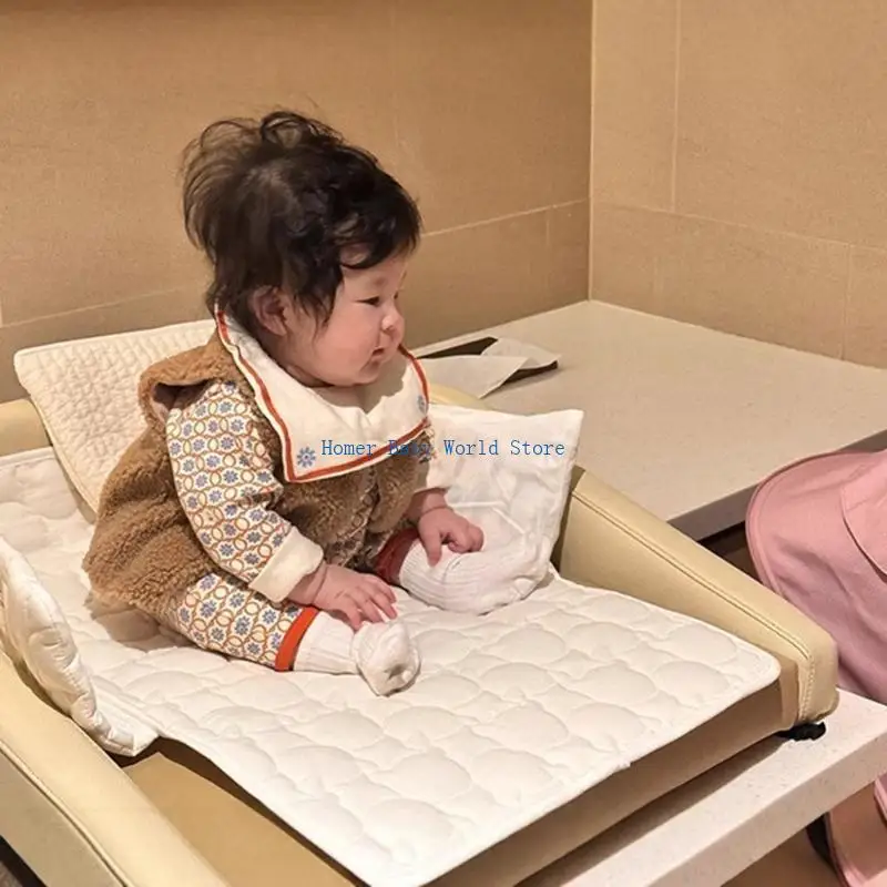 وسادة تغيير الحفاضات للأطفال من B2QD مناسبة للسفر، بساط ناعم قابل للطي مع قدرة امتصاص عالية #2