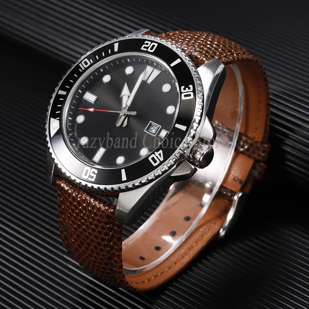 Uhrenarmband aus Leder mit Eidechsenstruktur, 14 mm, 16 mm, 18 mm, 19 mm, 20 mm, 21 mm, 22 mm, Business-Armband für Damen und Herren, universell für Tudor, Ersatzband – Detail 8