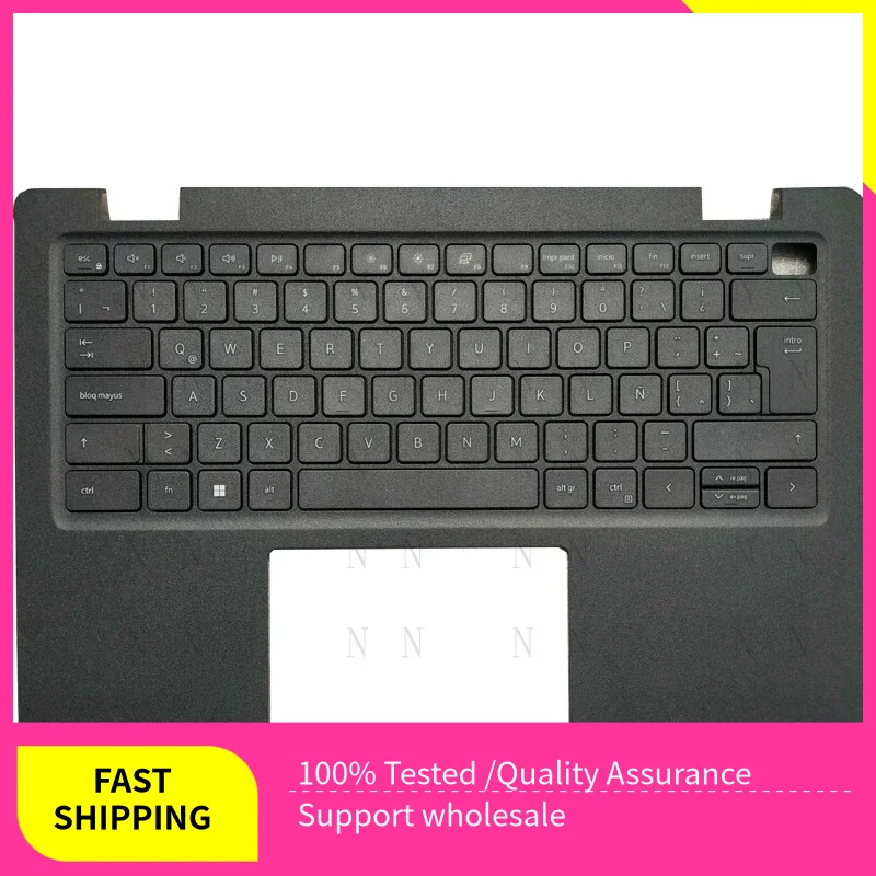 

Y New FOR Dell Latitude 3420 Latin Spanish Keyboard Palmrest Cover Laptop 04PX9K 4PX9K