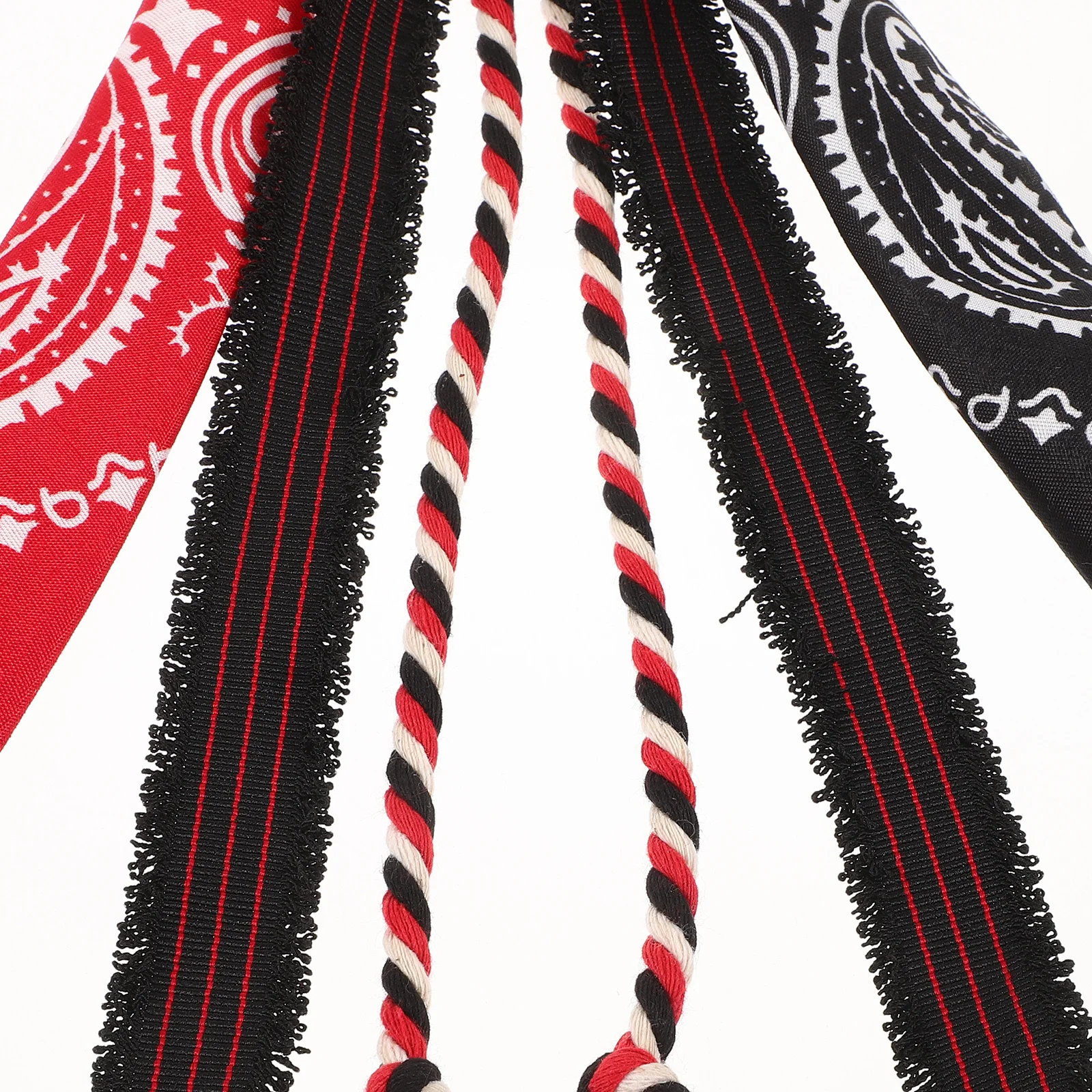 

Motorcycle Handlebar Tassel Hand Grip Decorative Fringe Accessory Fade Resistant Long Lasting Bike Tassels for