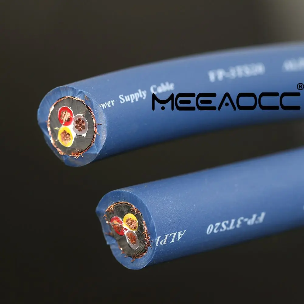 New Japanese Furutech FP-3TS20 OCC Blue Ribbon HiFi Sound OCC power cable power Blender connection cable