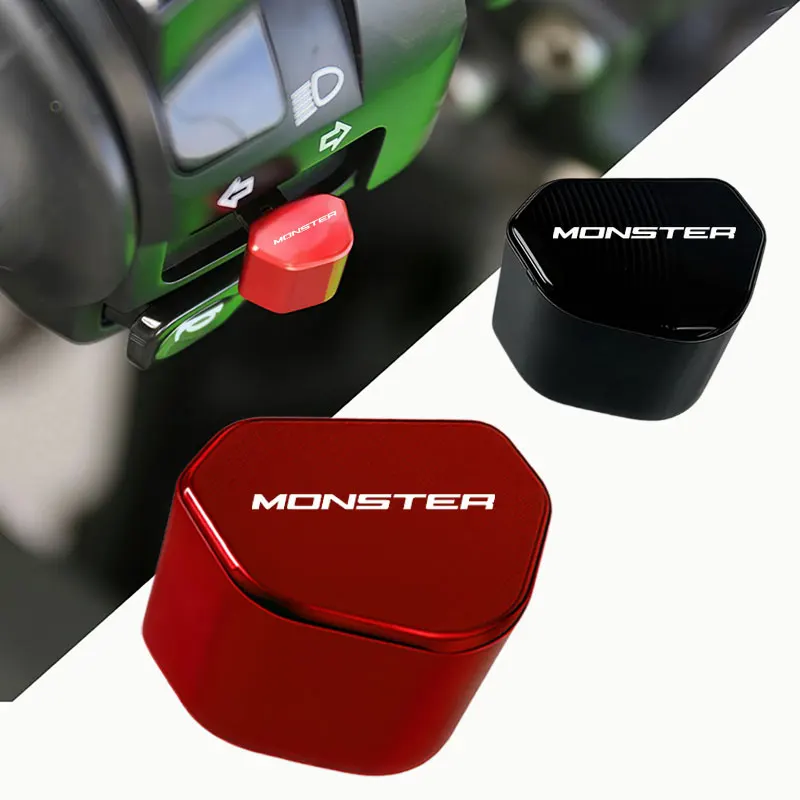 

2025 For DUCATI MONSTER 695 696 796 797 821 Monster 1200 1200S 1200R Motorcycle turn signal switch button keycap Accessories