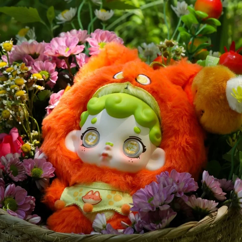 New Wonderful Deer Lily Animal Diving Action Series Vinyl Plush Blind Box Trendy Play Phone Pendant Cute Doll Anime Periphery