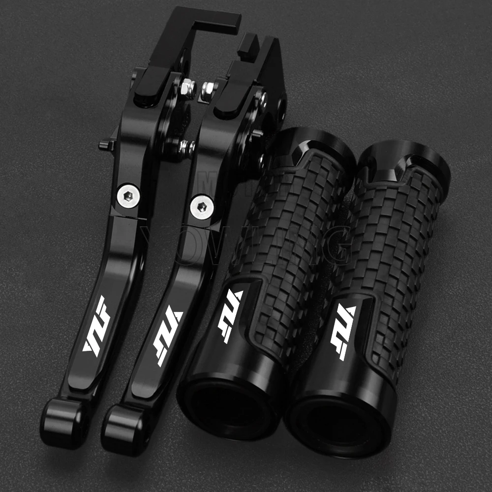 For Yamaha YZF R3 R25 2015-2018 Motorcycle Adjustable Extendable Foldable CNC Brake Clutch Levers Handlebar Grip YZFR3 YZFR25
